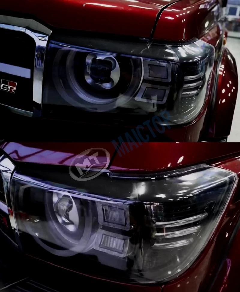 Maictop Car Body Facelift Led Taillight Front Grill Headlight For Land