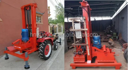 tractor mounted water well drilling rig