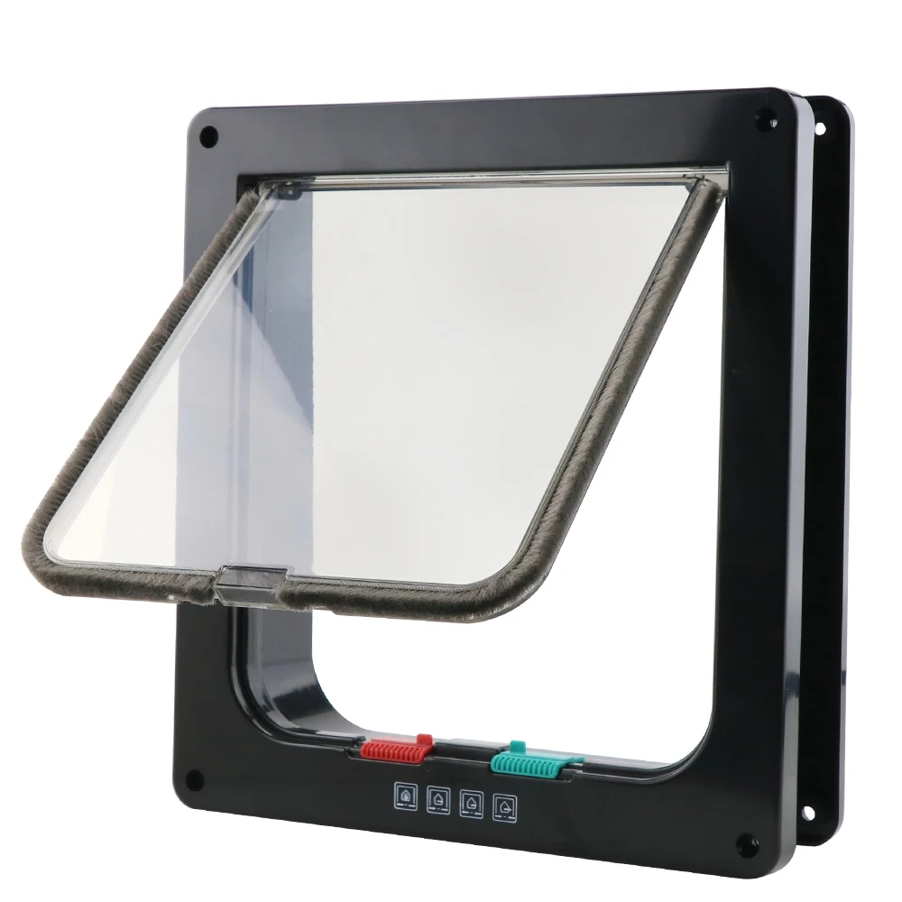 Big Cat Flap Door Cat Door With 4 Way Lock For Interior