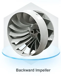 Multi-wing Forward Curve Impeller, 284mm, Centrifugal - detail 10