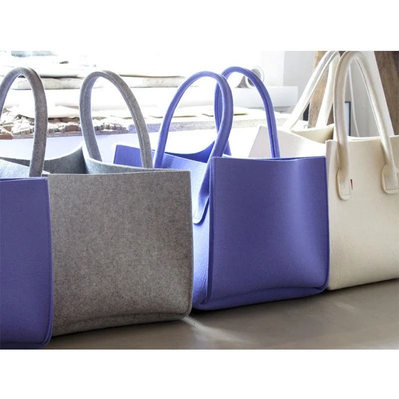 factory supply customized size christmas gift bags felt