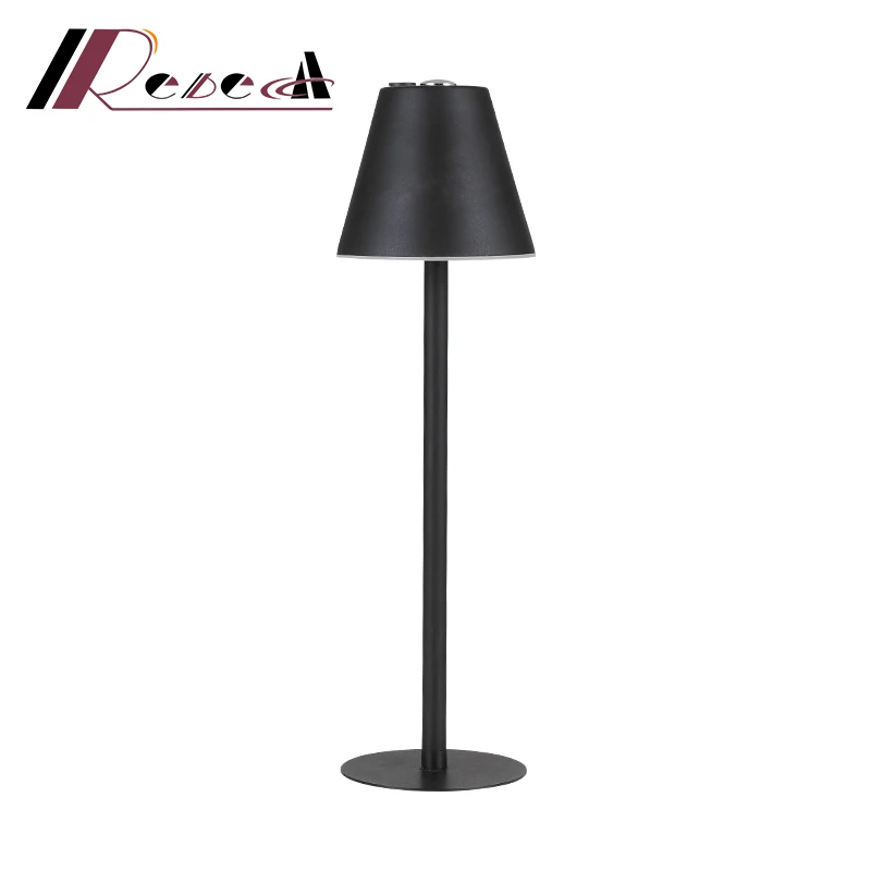 Bar lamp creative personality small night light desk lamp double head high pole custom booth LED charging table lamp