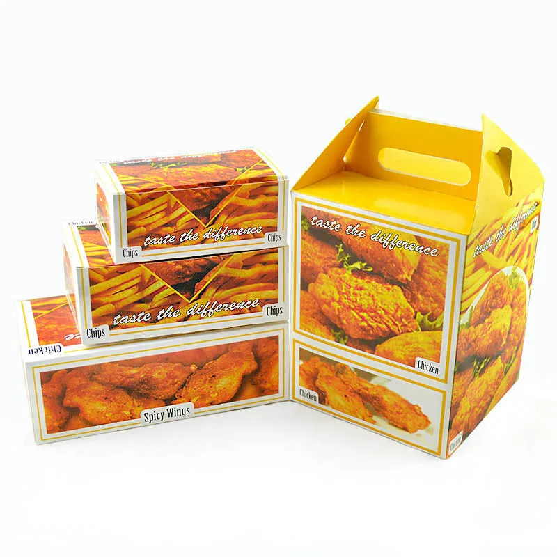 Custom Printed Paper Fried Chicken Box - Buy Fried Chicken Box,Fried ...