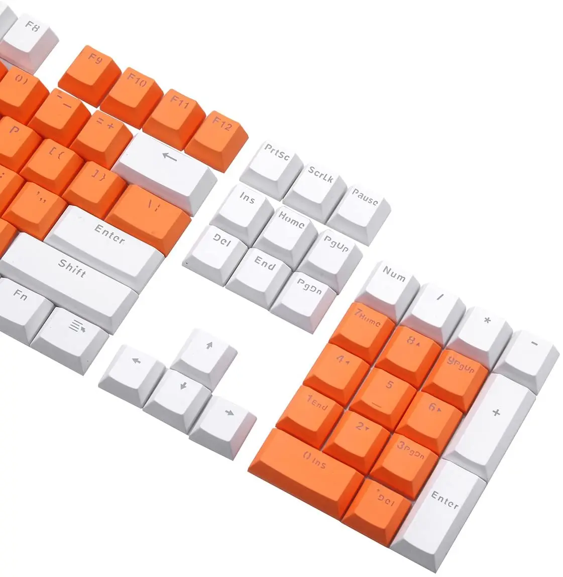 Mechanical Keyboard Custom Keycaps Oem Arabic Keycaps Pbt Double Shot Translucent Backlit Keycap