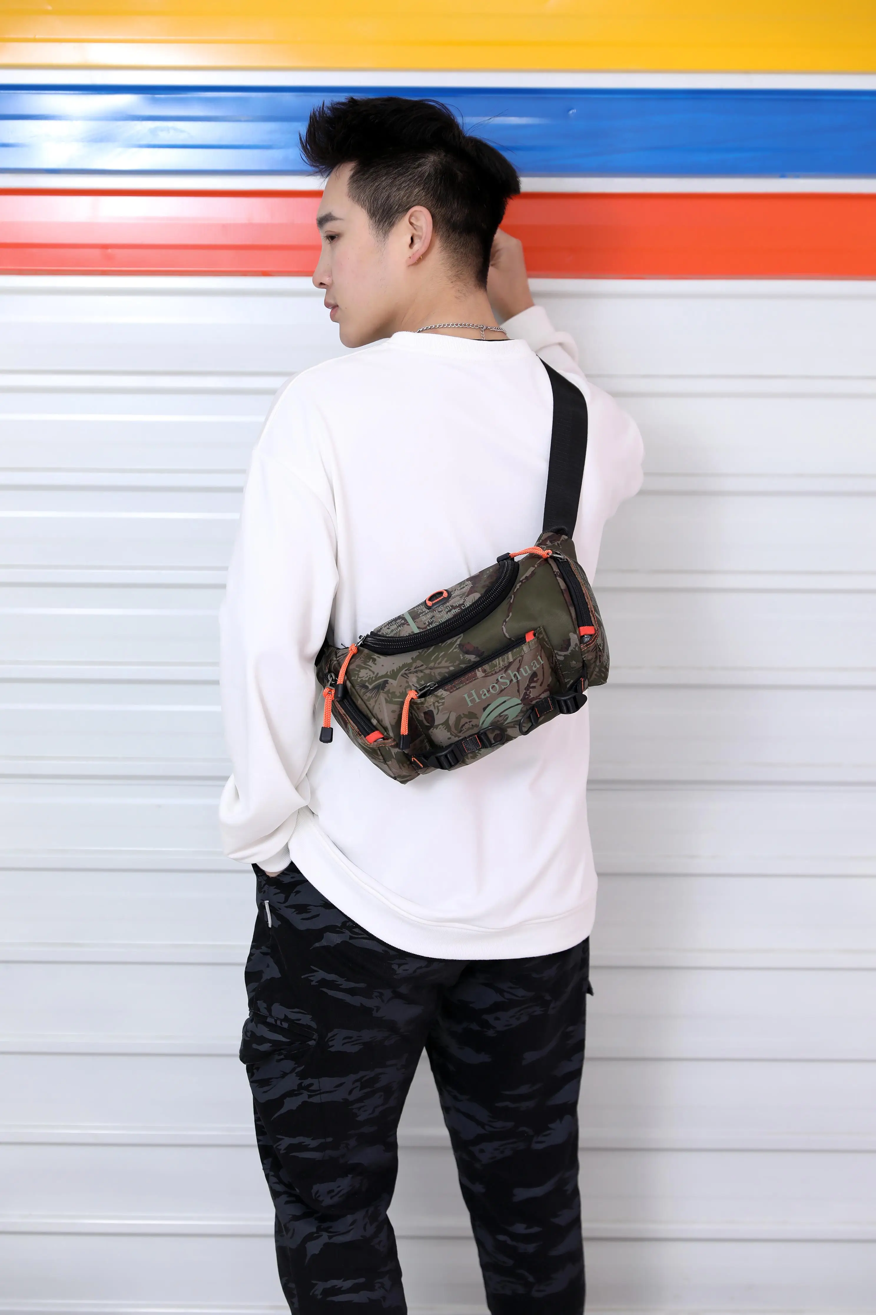 New Style 2021 Multi-functional Outdoor Chest Bag Sports Men Shoulder Crossbody Bag