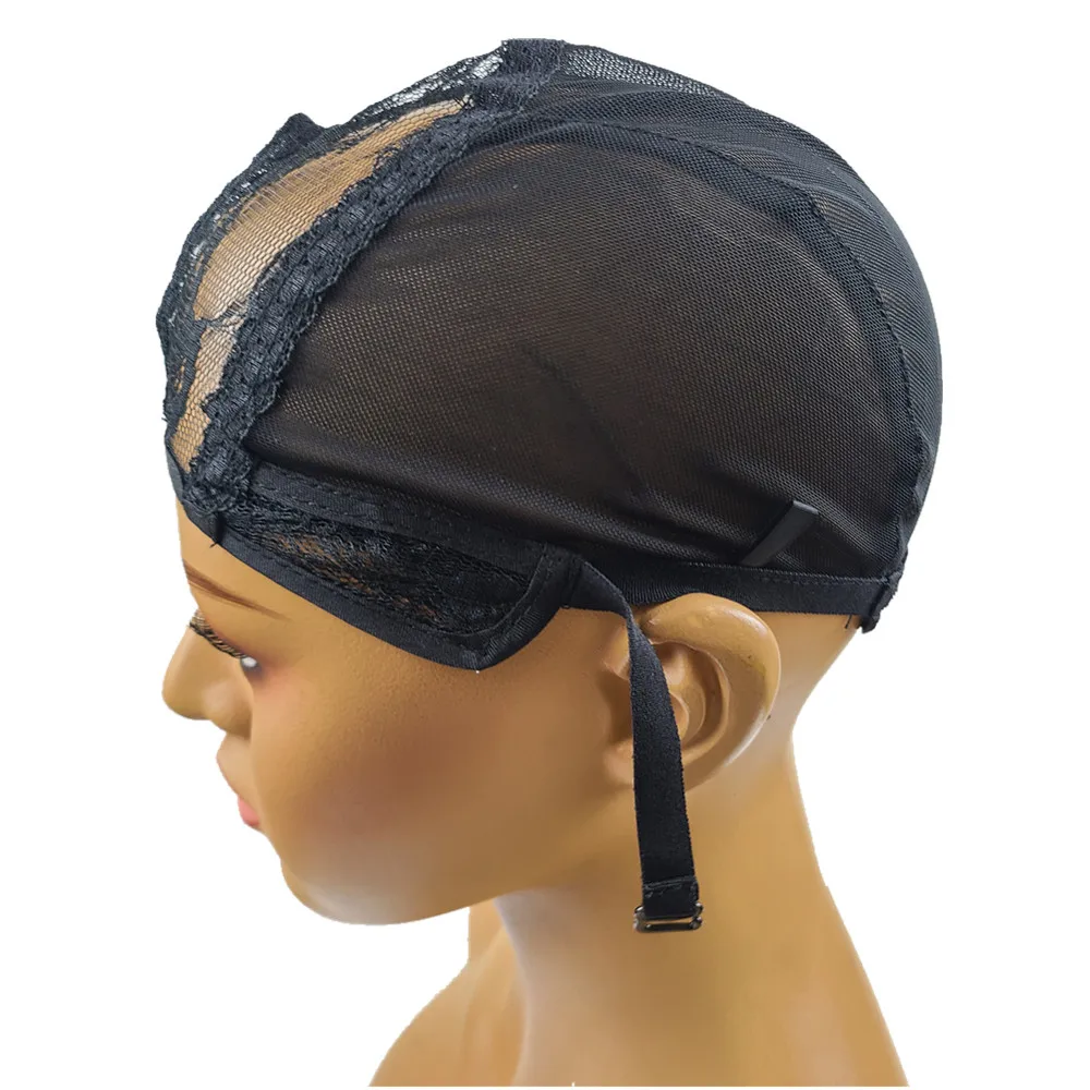 Wholesale Adjustable Elastic Band Weave Ushaped Custom Logo Lace Hair