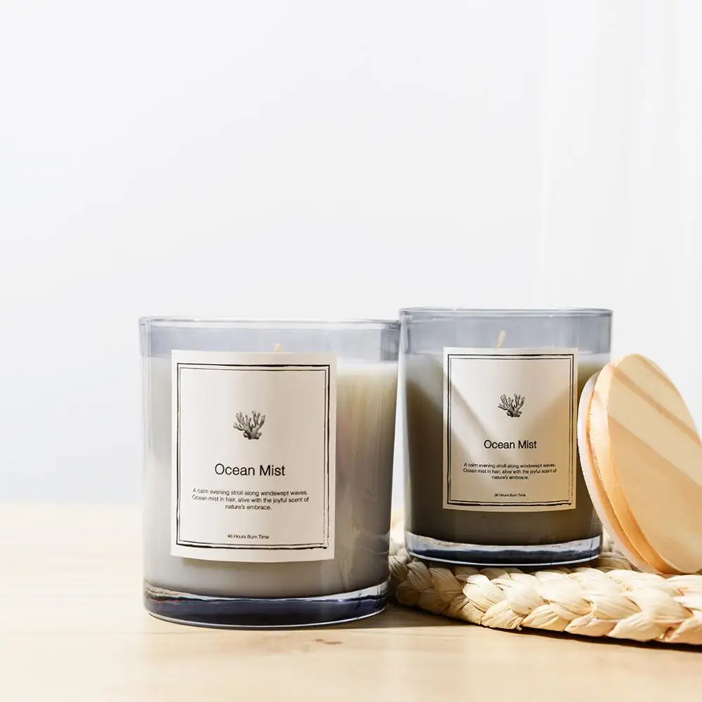 Mescente Custom High End Scented Soy Candle In Glass Jar Buy Soy