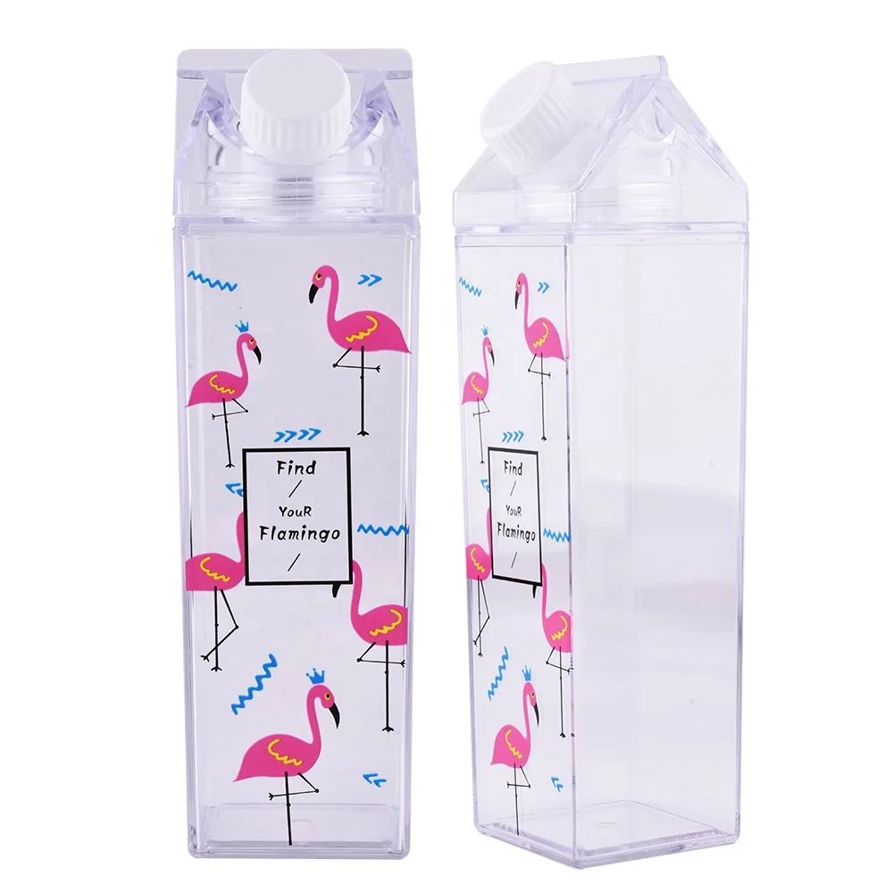 500ml Bpa Free Milk Carton Water Bottle Buy Milk Bottle,Milk Carton