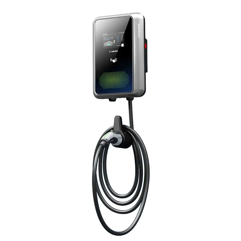 Wall Box Electric Car Charging Pile Wall Mounted Ev Charger Portable Ev