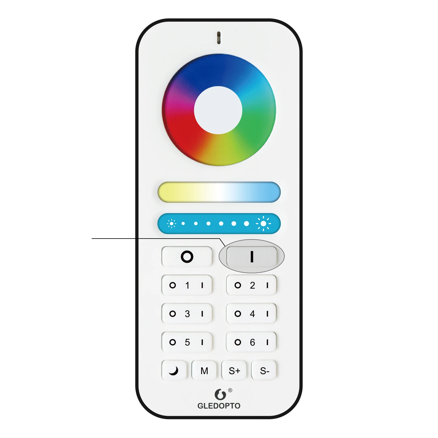 White LED Tap Lights 2700-6500K Dimmable WW/CW Light Strip Controller works with Smart Life APP - ANKUX.COM