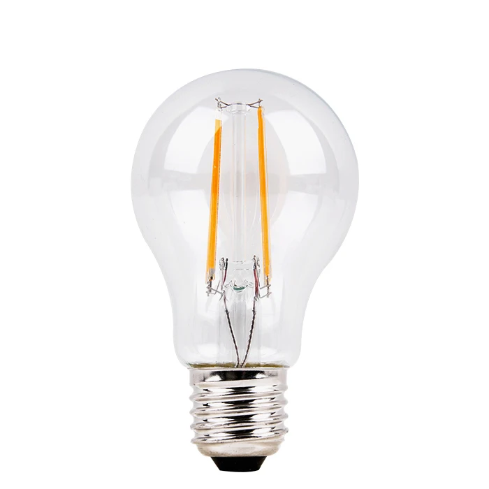 Home Decorative Energy Saving E27 4W 5W 7W 8W 10W 11W 360 Degree A19 LED Filament Bulb