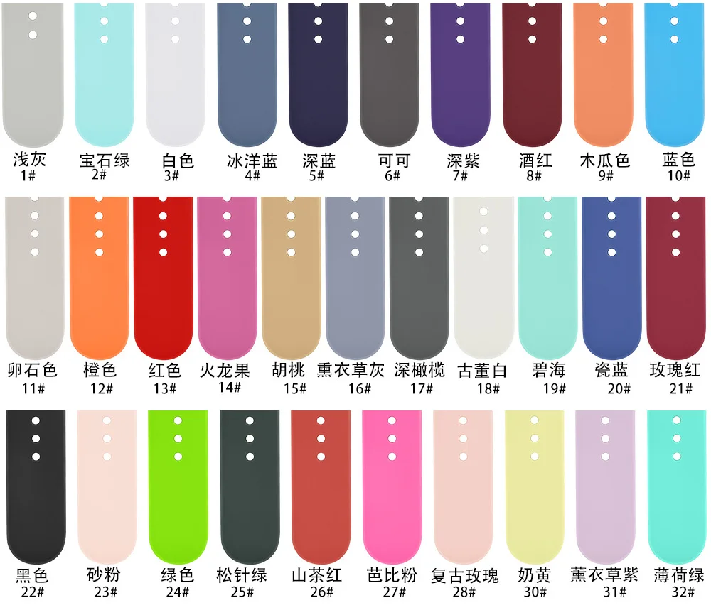 Customizable Replaceable W26 T500 straps wristbands fruit 5 watch 6 i 8 pro iwo 13 Ak76 HW12 HW22 silicone smart watch band