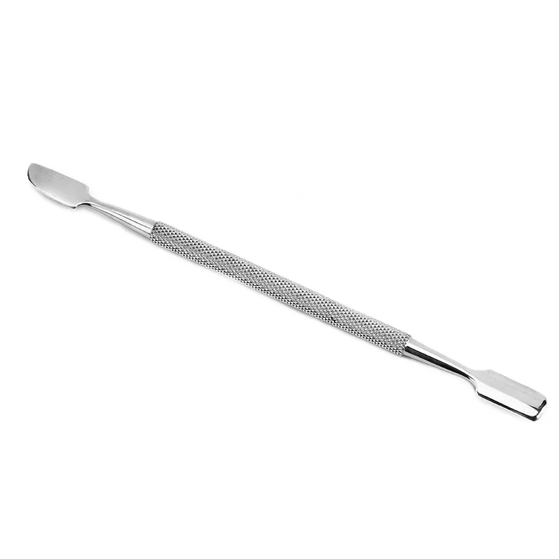 product factory direct cheap pink nail cuticle pusher manicure tool with stainless steel various nail colors-3