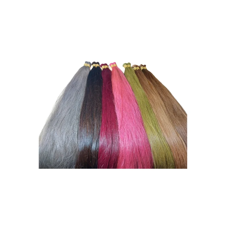 Bulk Human Hair Eco Friendly Products 100 Human Hair Virgin Raw Hair