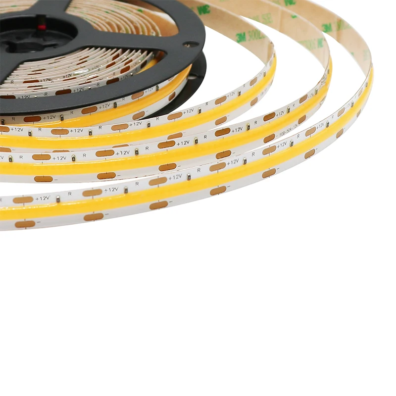 2700K 14.4W COB Strip 24v COB 14.4w 518chips constant voltage Waterproof Customize Sizes Manufacture  Flexible Cob Led Strip