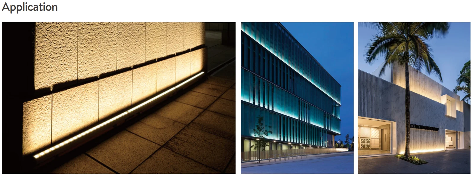 Hot Selling Single White Flexible LED Wall Washer Outdoor Waterproof IP67 DC24V Excellent Flexibility