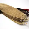 Micro Ring Links Easy Loop Beads Cheap Remy brazilian Human Hair Extension micro ring loop hair extension 1g gram