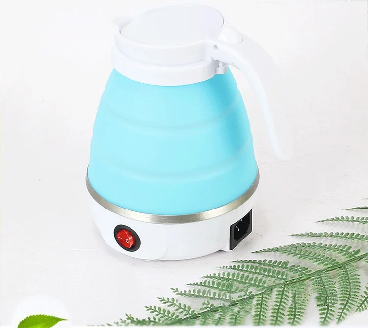 Silicone Travel Foldable Water Heater Jug Collapsible Mini Portable