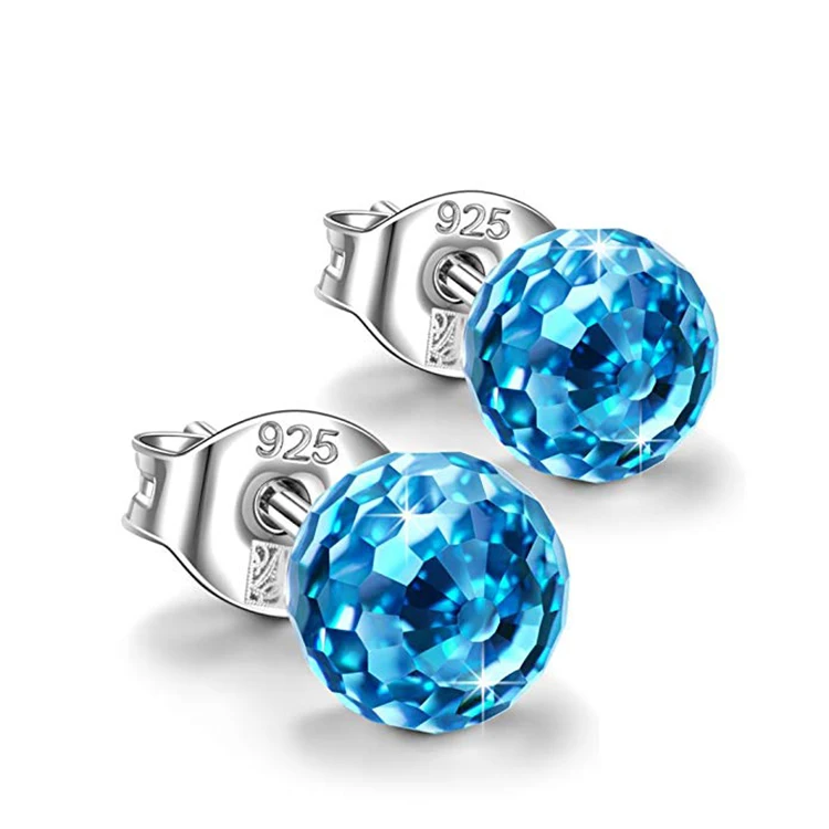 Fantastic World Silver Stud With 925 Sterling Women Earrings