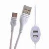 Data transfer support 100cm cable circuit protection four USB 2.4A 2 ports hub charging