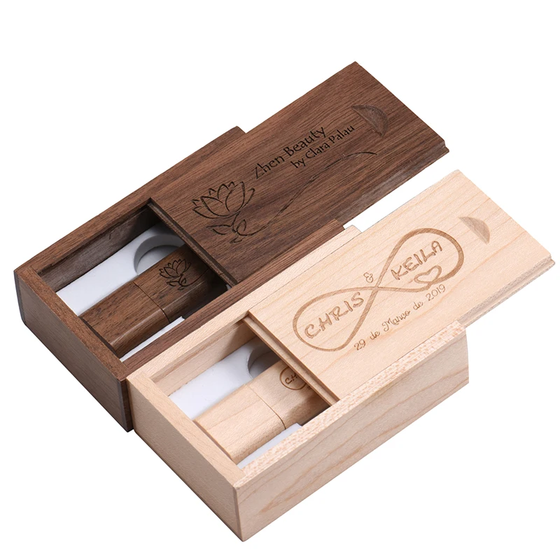 

wooden usb flash drive,5 Pieces