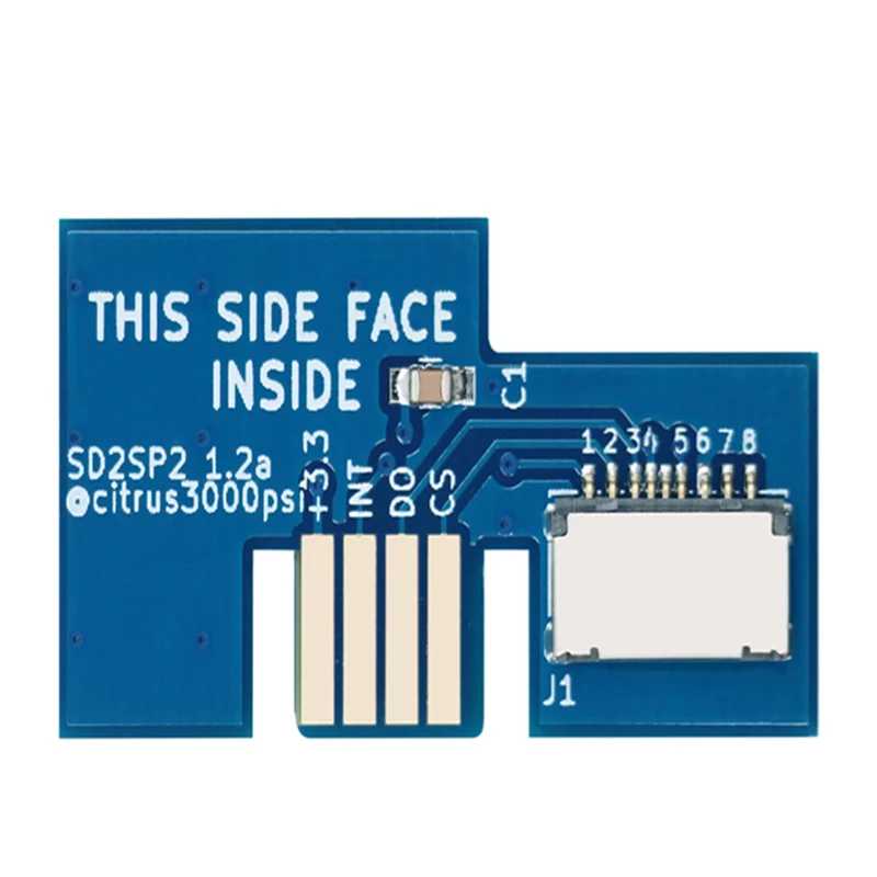 Gold Hq Enig Surface Tf Sd Card For Nintend Gamecube Ngc Ntsc Serial