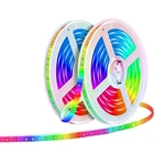 5050 smd 16.4ft/5m 60LEDs/m 300LEDs DC12V RGB color changing waterproof IP20 white PCB board LED strip lights
