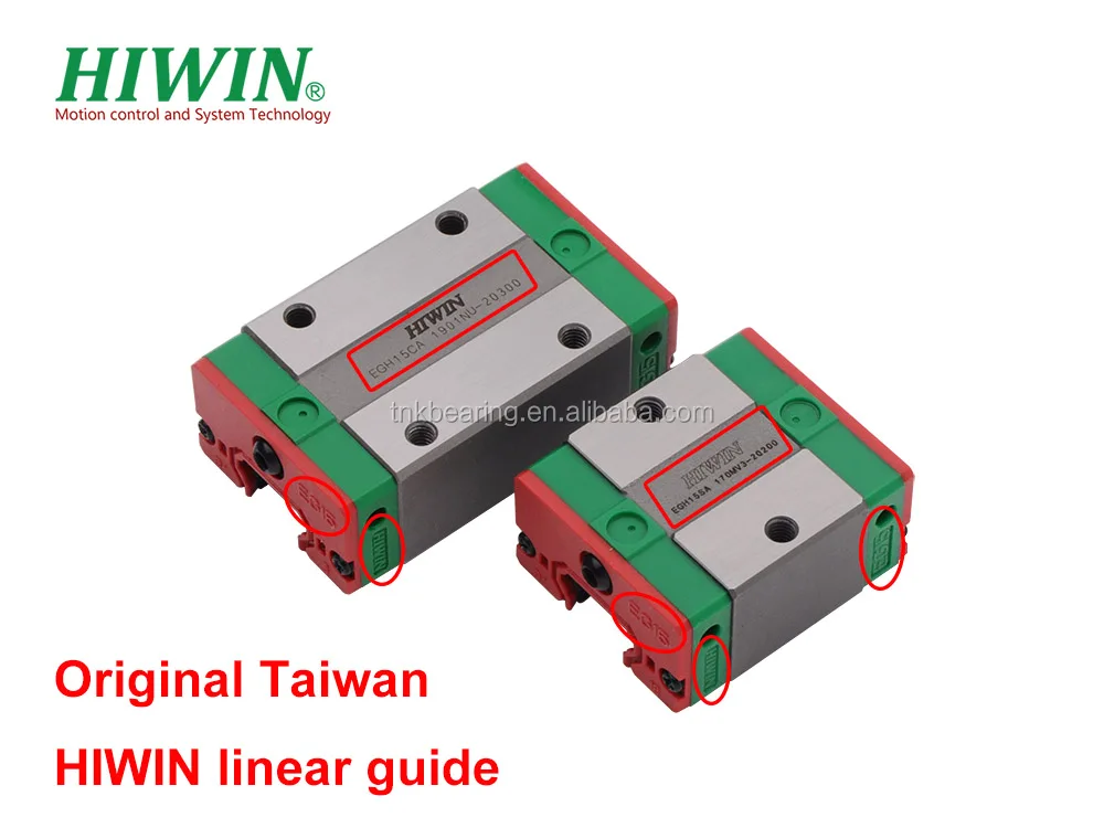 EGH25CA HIWIN Guideways Rail Carriage Block for Linear Rail EGR25 CNC DIY 