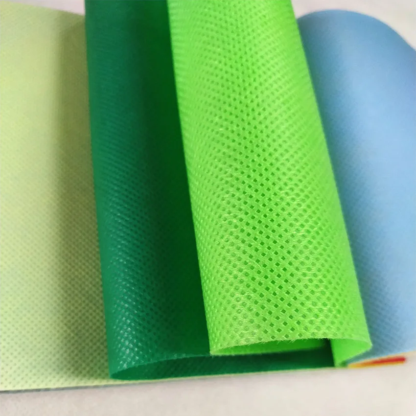 pp nonwoven folded bag 100% pp nonwoven tear resistant fabric for making shopping bag