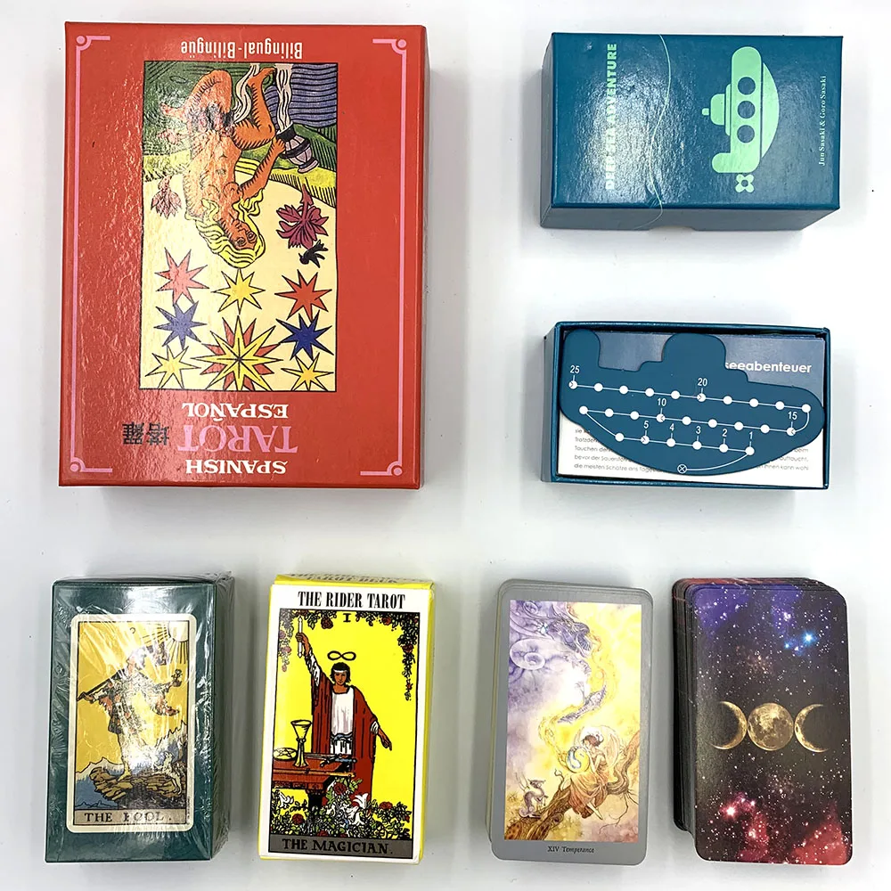 Custom Tarot Cards Deck English Version Future Telling Fortune Telling