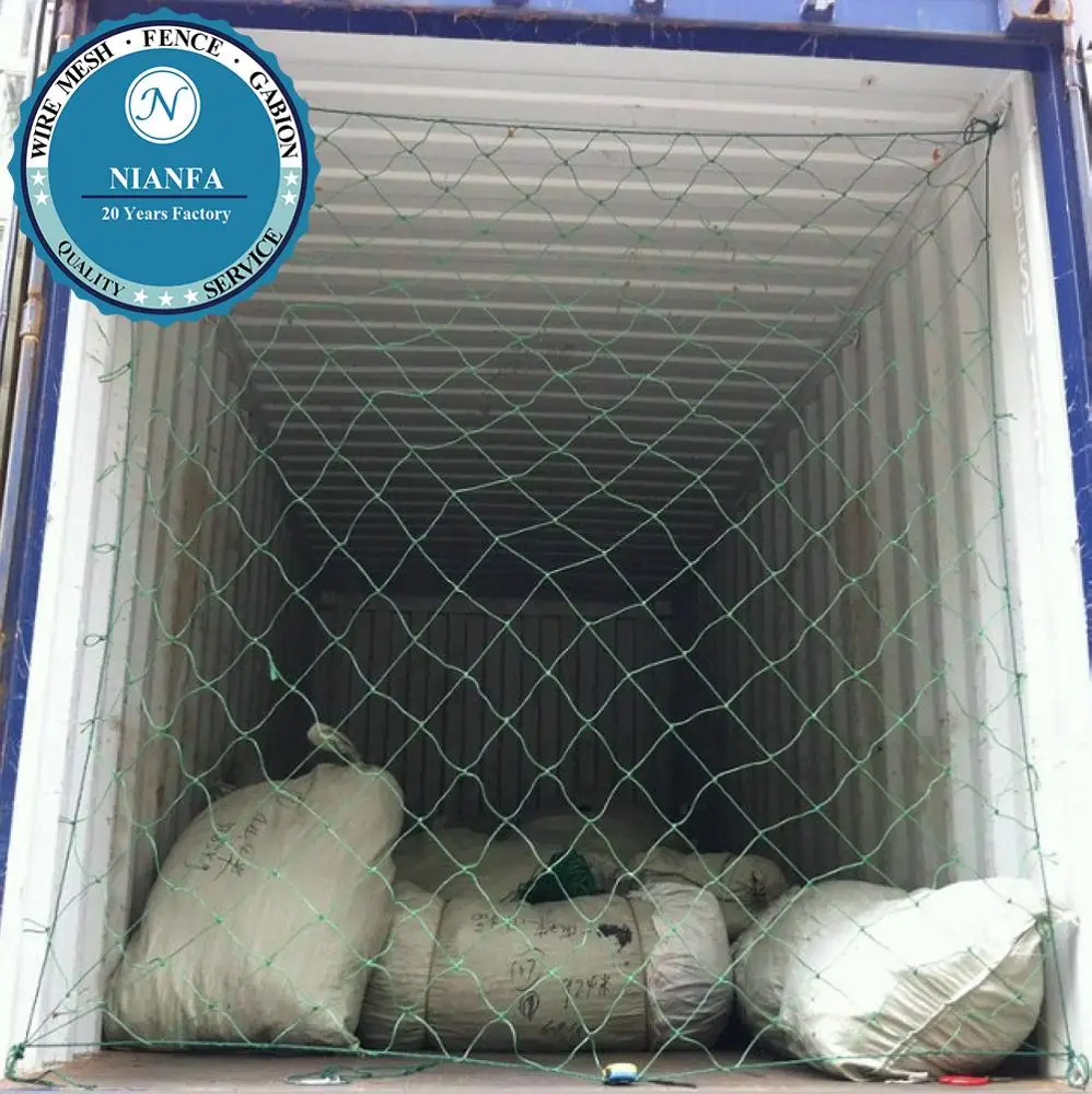 Nylon Safety Net 1.25*12m,20cm Mesh Hole Construction Safety Netting
