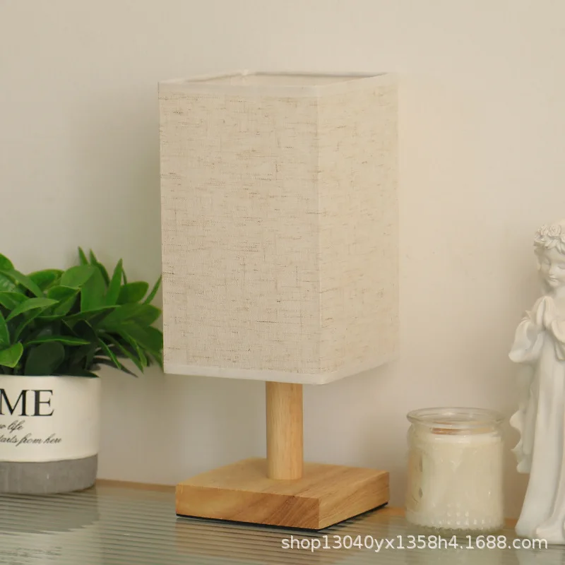 Simple Modern Living Room Table Lamp Fabric Table Lamp Bedroom ...