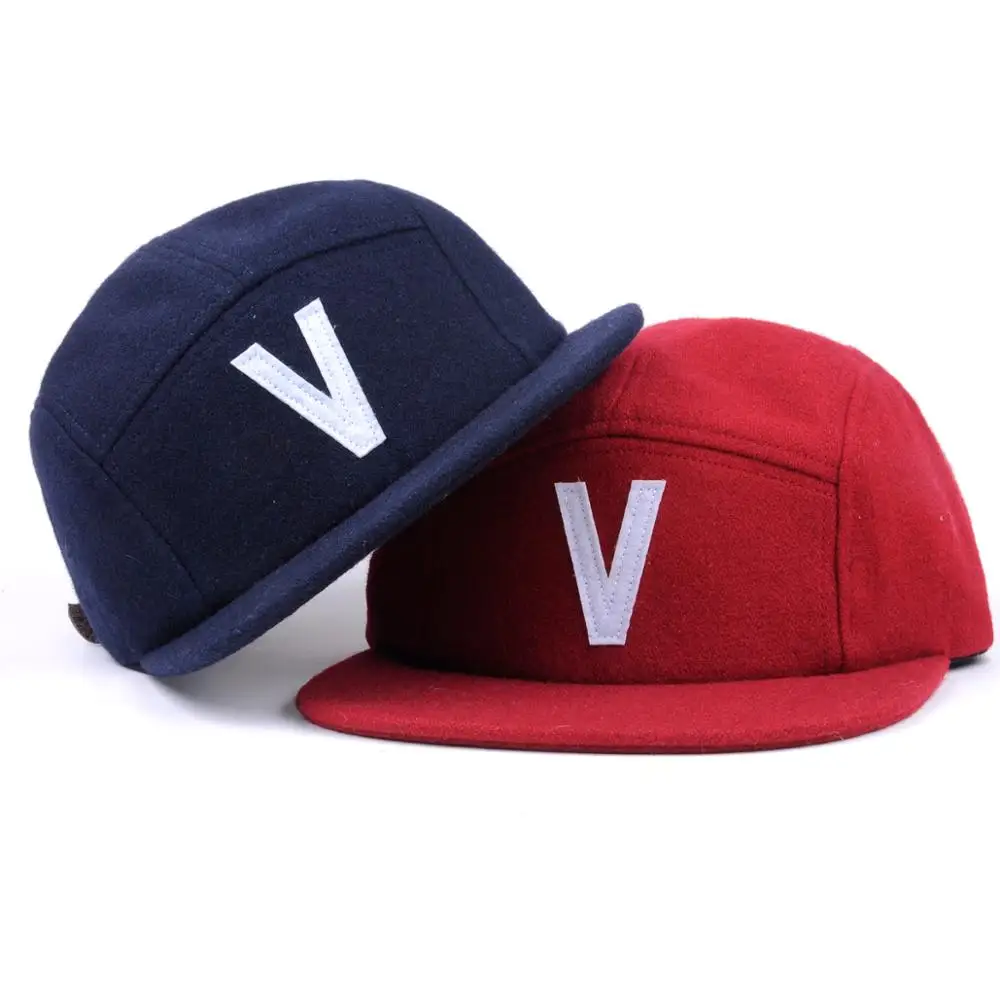 Snapback Hats 5 Panel Cap/ Oem 5 Panel Snapback Hats/ Flat Brim 5panel