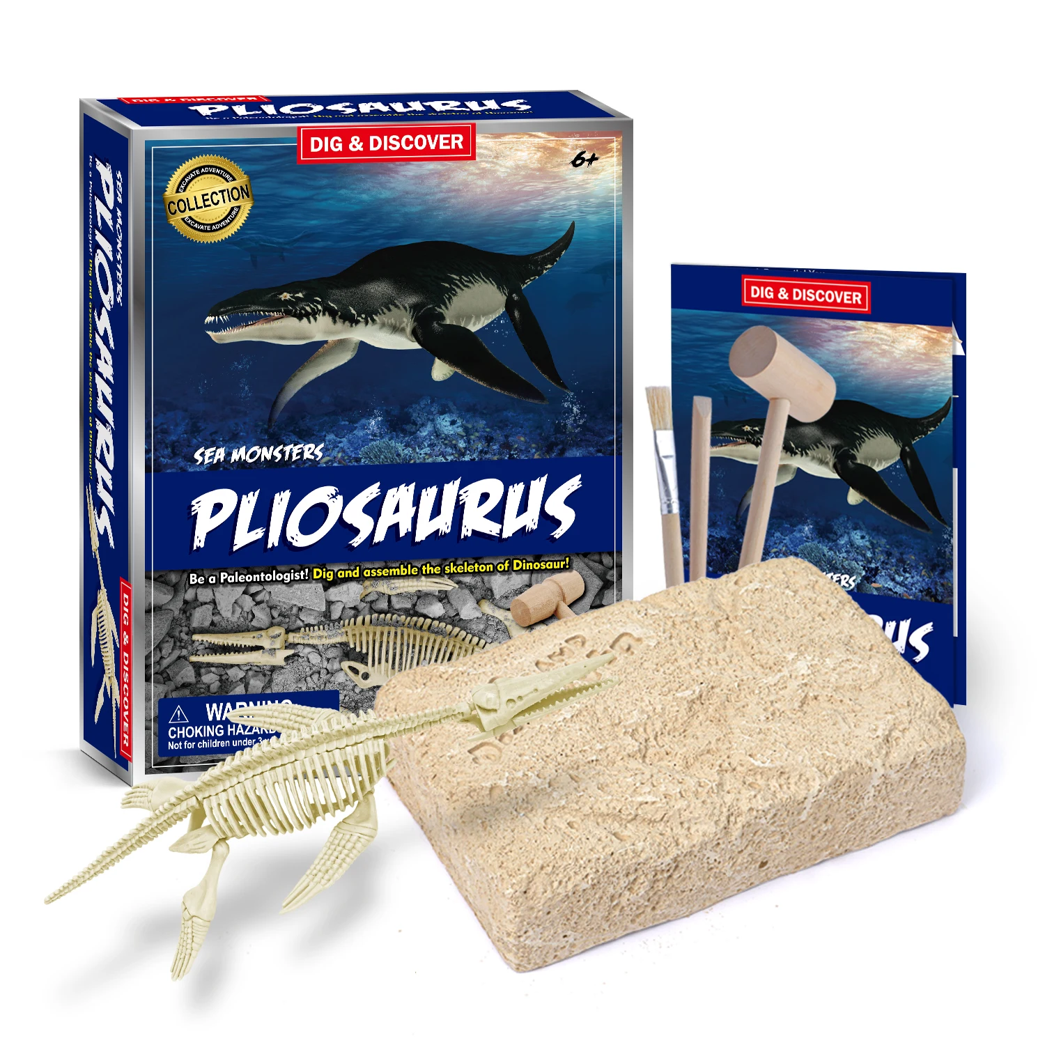 Pliosaurus Dig Toy 2024 Interesting Funny Dig Toy For Children Party ...