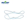Apparel Manufacturer Custom Logo Name Plastic Garment Seal Tags With String