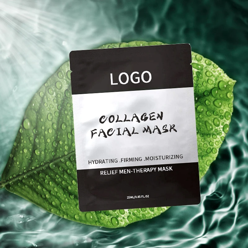 High Quality Beauty Face Masks Korean Cosmetics Skincare Collagen Mens Facial Mask Best Sheet