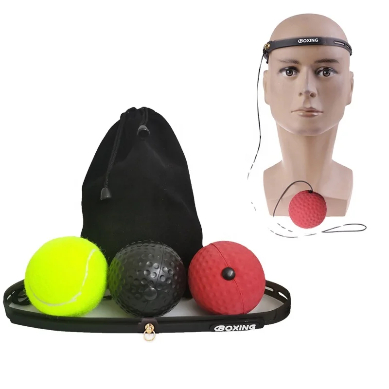
Wholesale Adjustable Workout Training Headband Reflex Boxing Ball 