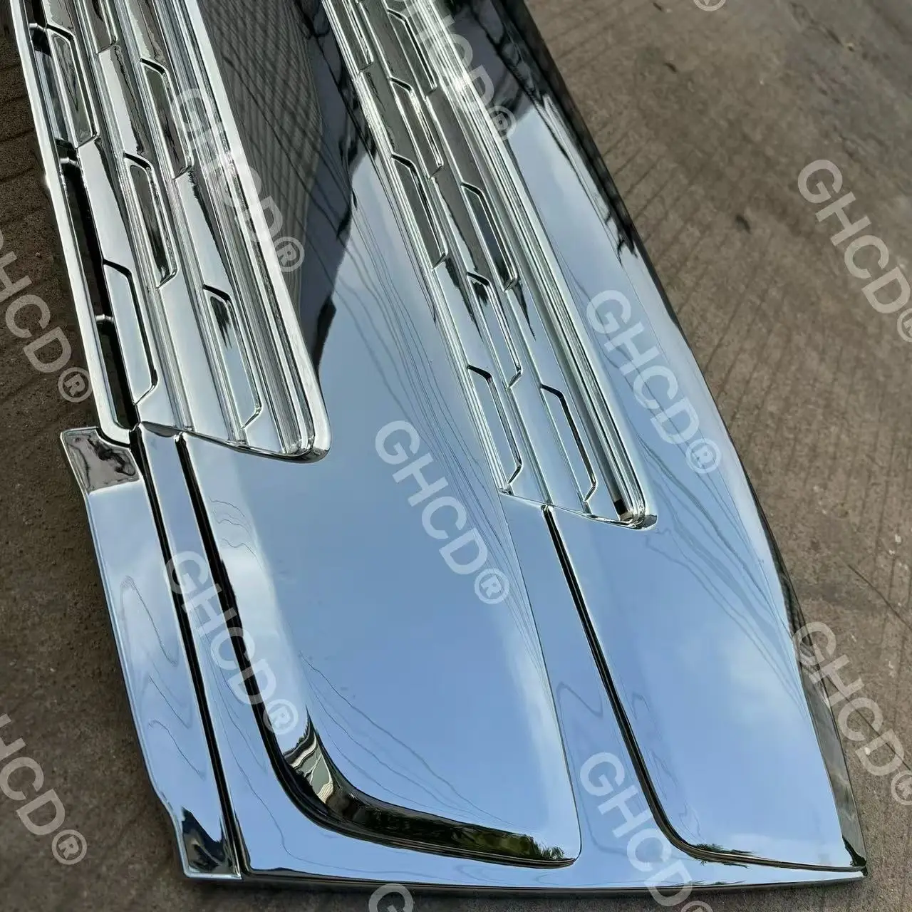 GHCD High Quality/factory Price All Chrome-plated Grille for Japanese Truck New HINO 500 Dominator manufacture