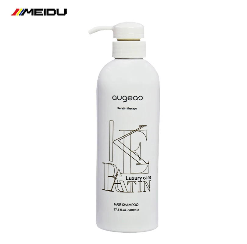 500ml 洗发水品牌批发专业制造商角蛋白护理有机滋养去头屑橄榄油头发