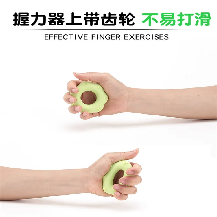 hand grip finger gripper silicone strength trainer