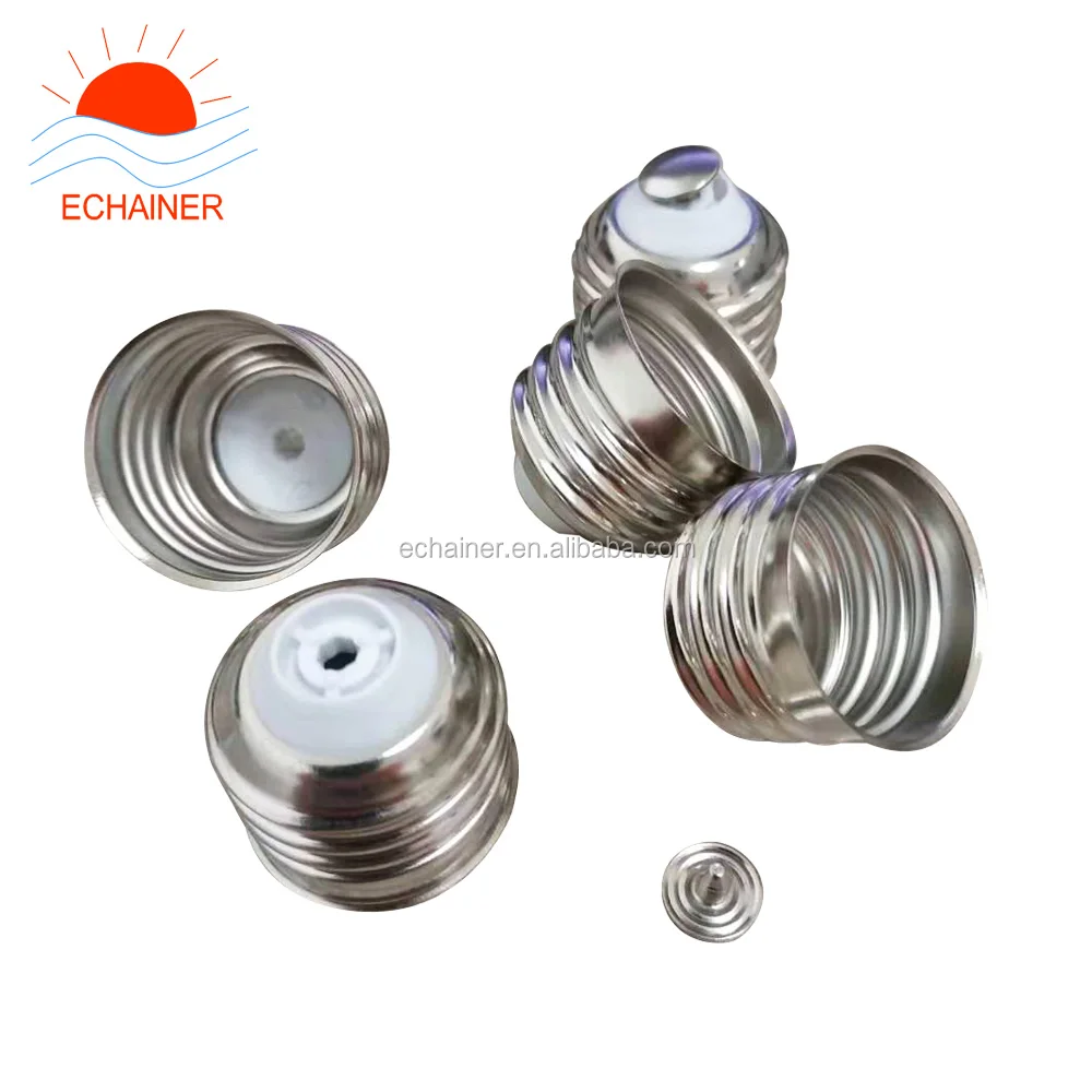 Chinese Quality E26 E27 Aluminum Solder Free Lamp Base Cap Buy E27
