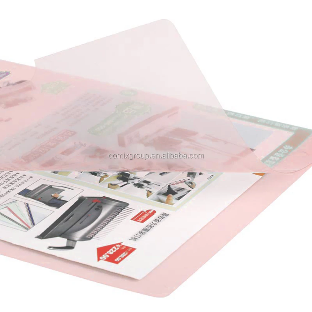 Comix PP Material L Shape File Folder Making Machine