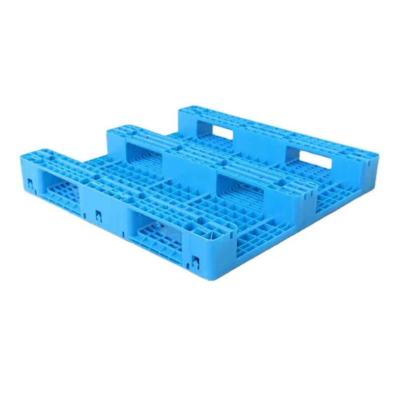 
1200*1000*150 mm closed deck plastic pallet cheap price with 3 runners 