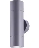 220-240V IP65 GU10/MR16 Socket tempered glass diffuser indoor wall washing light
