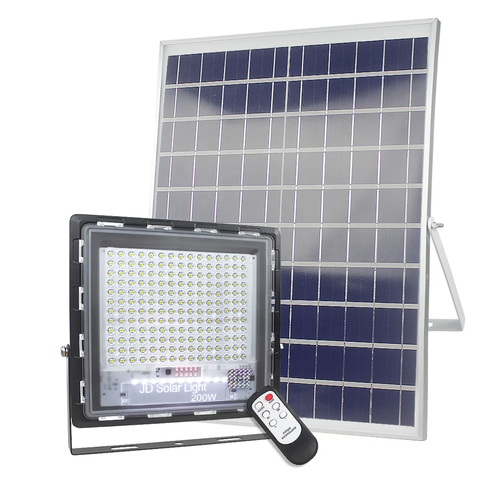 Lithonia 200 Watts With Remote Control Led Solar Flood Light 108
