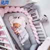 Infant Protection Baby Safe Crib Soft Snake Pillow Cushion Cradle Decor Bed Bumper