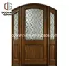 Factory custom frosted glass front door designs external