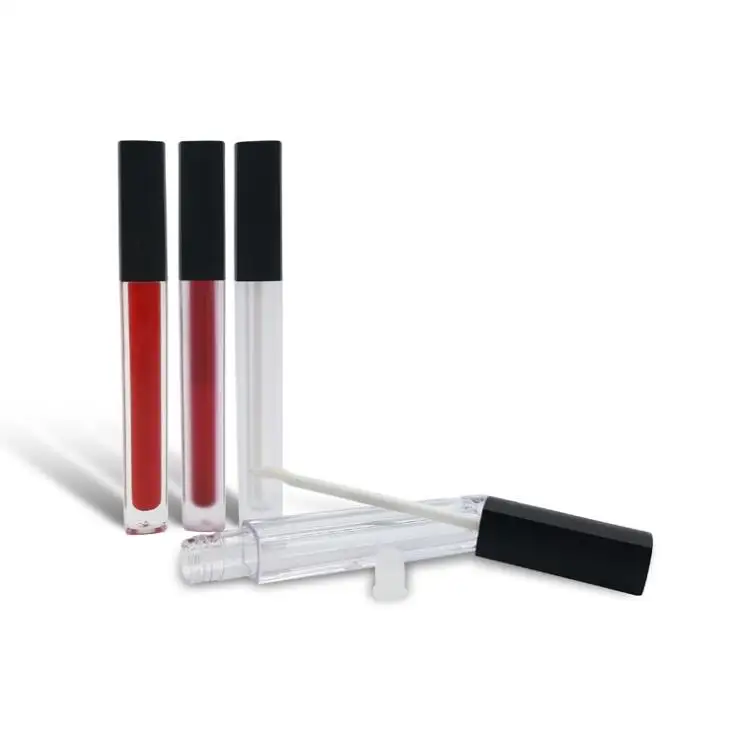 Lip Gloss Empty Tubes 7ml/fancy Lip Gloss Tubes Empty Container/black Top Empty Lip Gloss Tubes