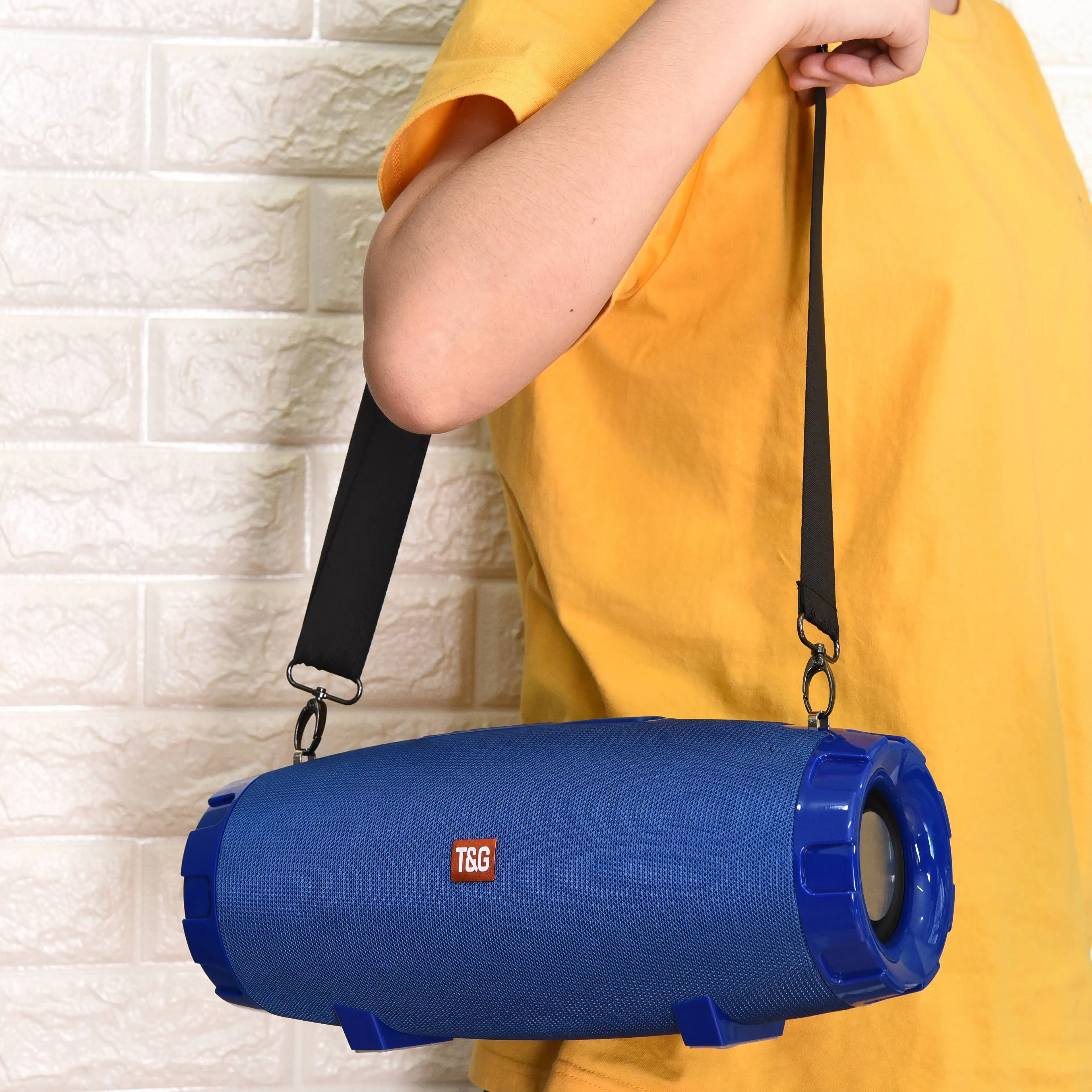 TG526 40W Portable Blutooth Speaker Wireless Outdoor Column Waterproof 3D stereo Subwoofer Speakers - ANKUX.COM