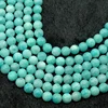 Natural Green Amazonite Stone Loose Beads 4/6/8/10/12mm for Jewelry Making DIY Bracelet Necklace Accessories